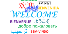 أسماء أنواع اللغات في الإنجليزية