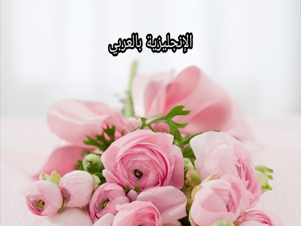 أسماء الورود والزهور بالإنجليزية