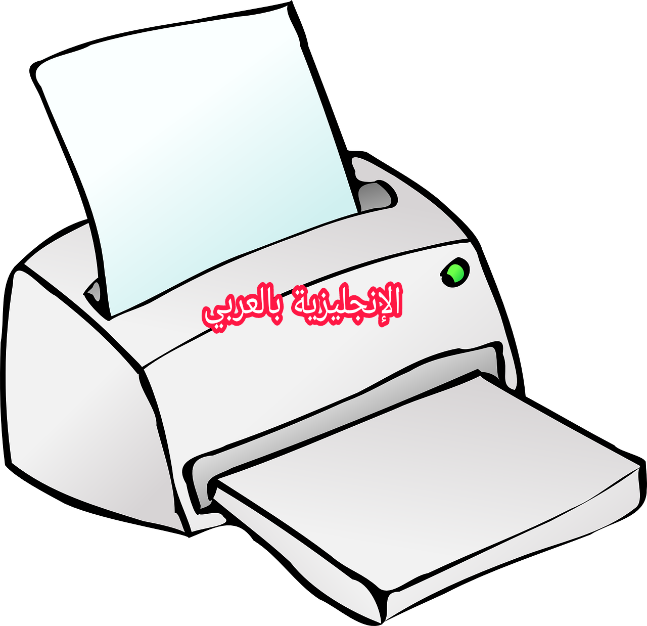 الطباعة في اللغة الإنجليزية